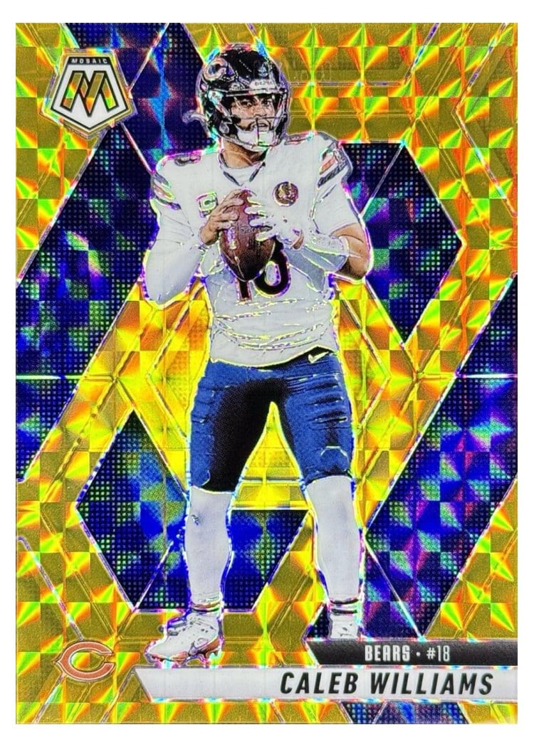 2025 Panini Mosaic Caleb Williams #22 card