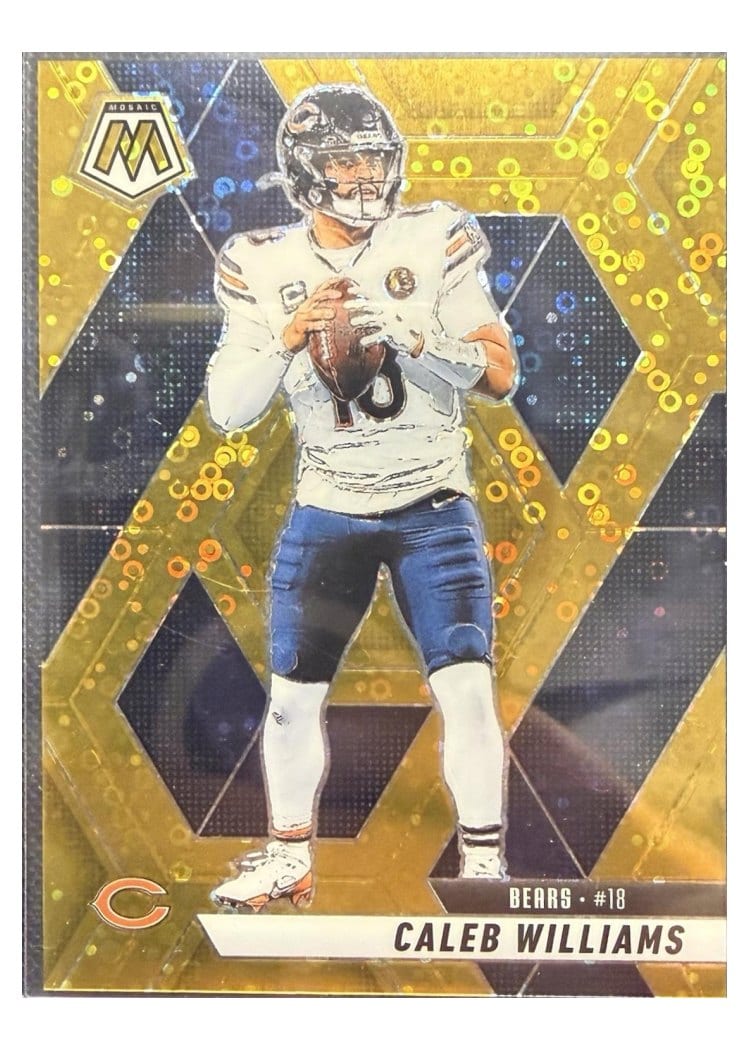 2025 Panini Mosaic Caleb Williams #22 card