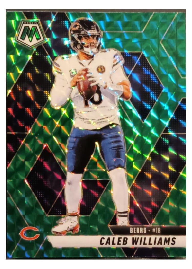 2025 Panini Mosaic Caleb Williams #22 card