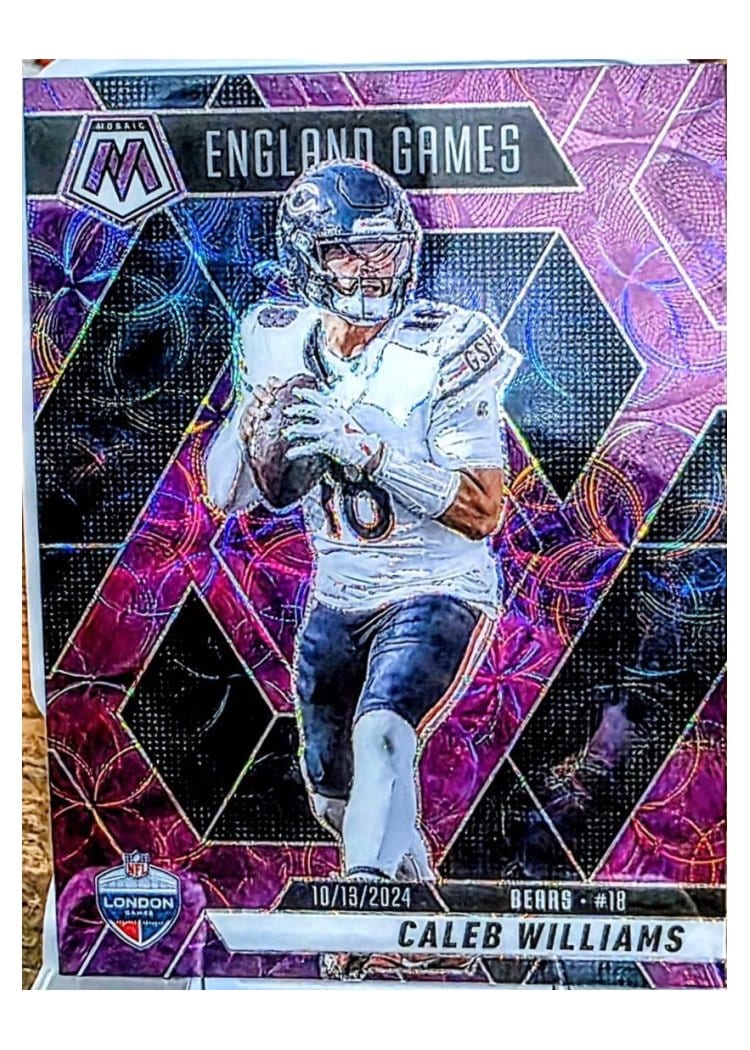2025 Panini Mosaic Base Set Caleb Williams #253 card