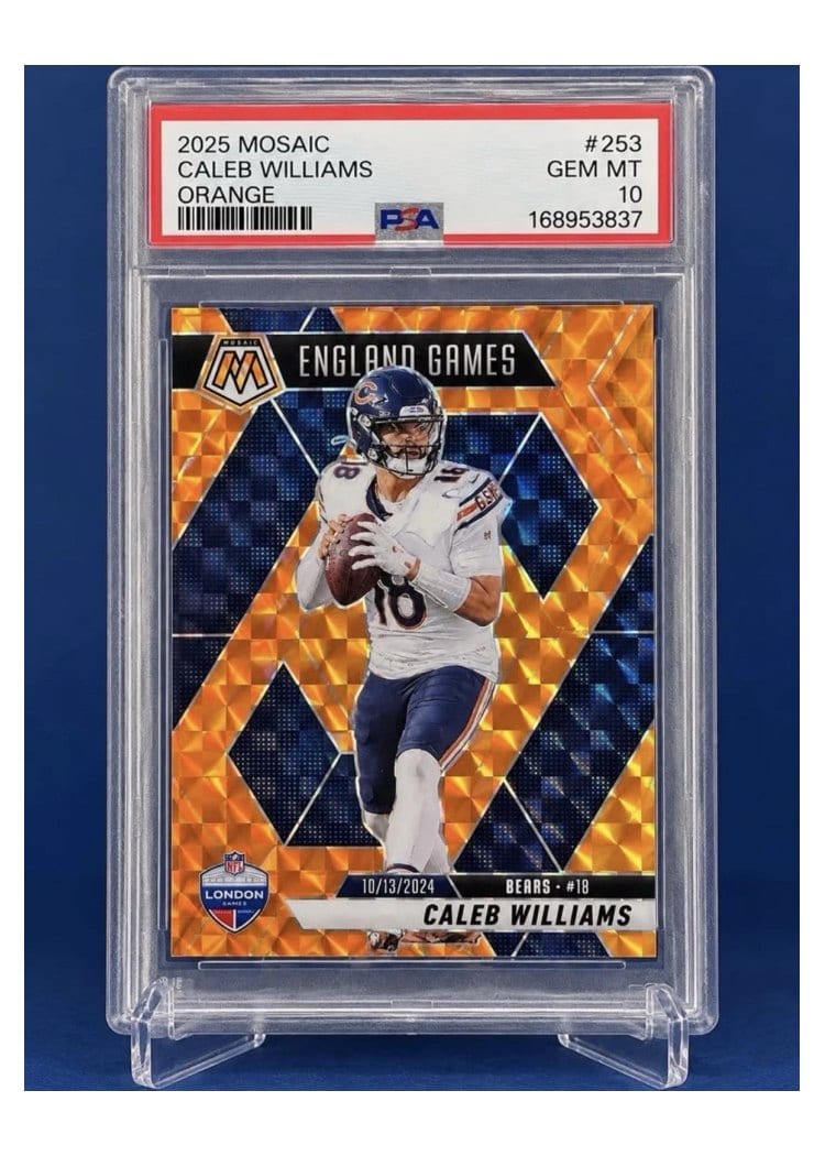 2025 Panini Mosaic Base Set Caleb Williams #253 card
