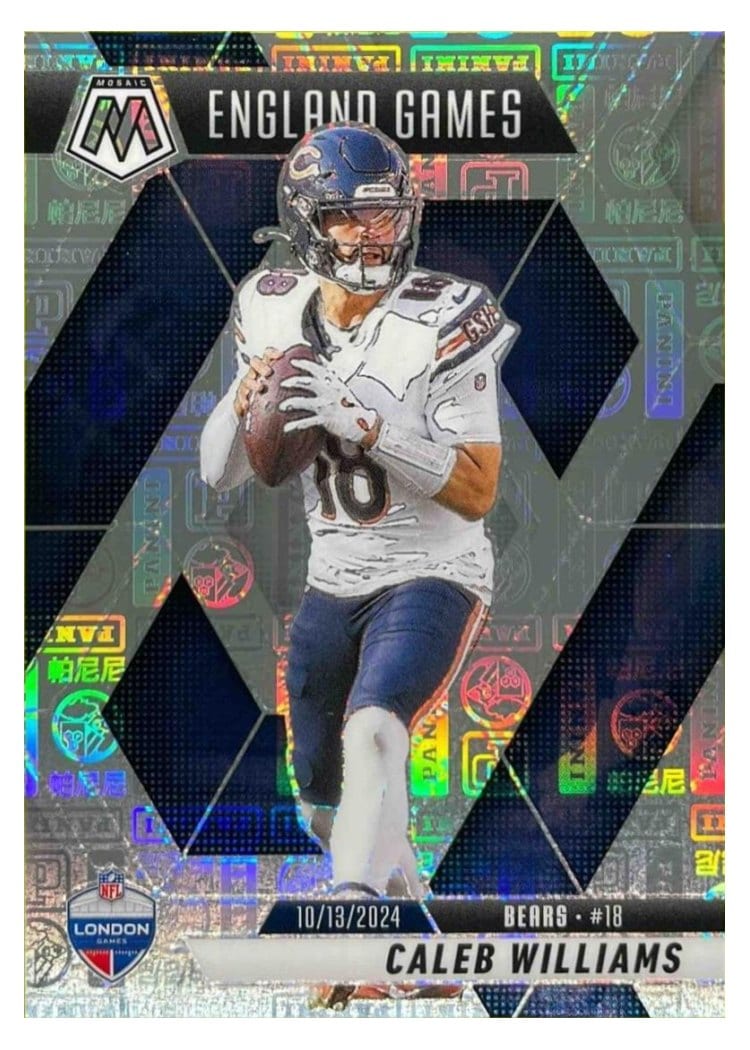 2025 Panini Mosaic Base Set Caleb Williams #253 card
