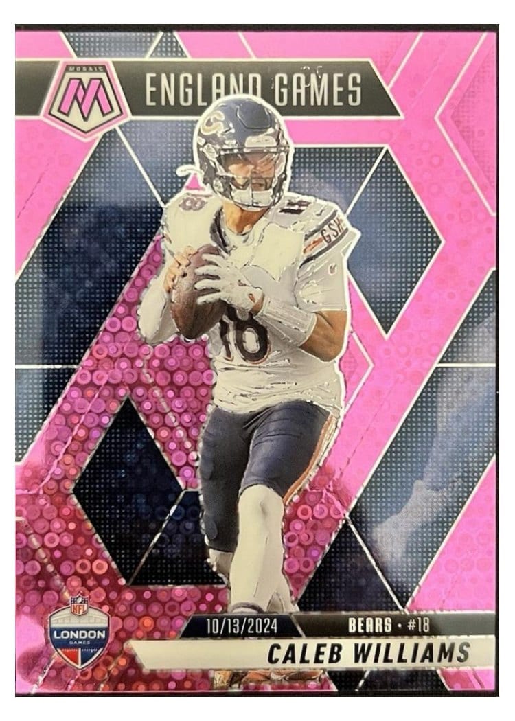2025 Panini Mosaic Base Set Caleb Williams #253 card