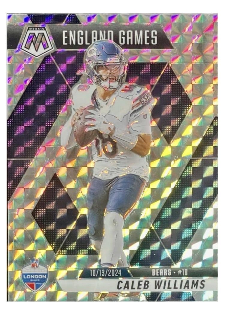 2025 Panini Mosaic Base Set Caleb Williams Mosaic #253 card