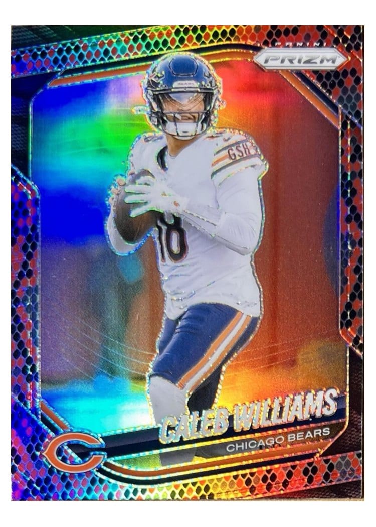 2025 Panini Prizm Base Set Caleb Williams #124 card