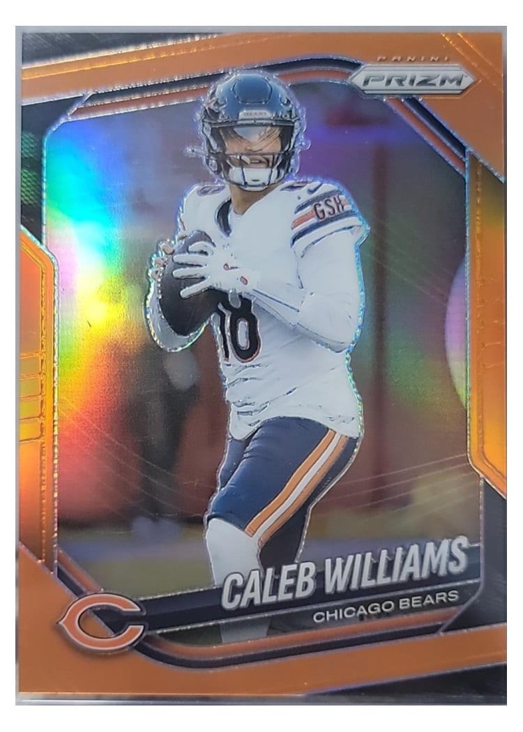 2025 Panini Prizm Base Set Caleb Williams #124 card