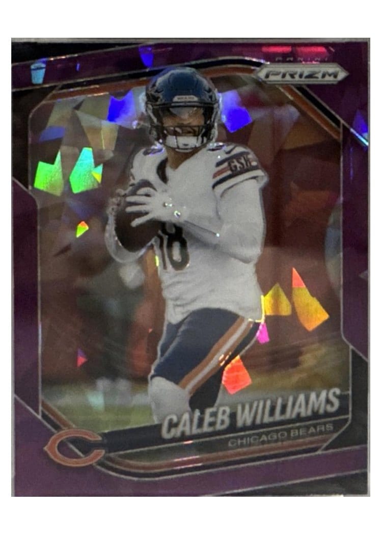 2025 Panini Prizm Base Set Caleb Williams #124 card