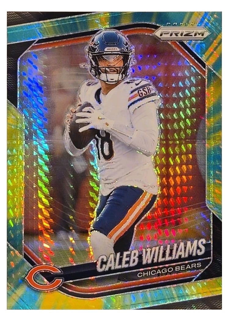 2025 Panini Prizm Base Set Caleb Williams #124 card