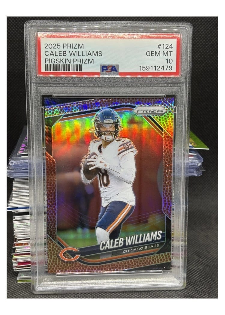 2025 Panini Prizm Base Set Caleb Williams #124 card