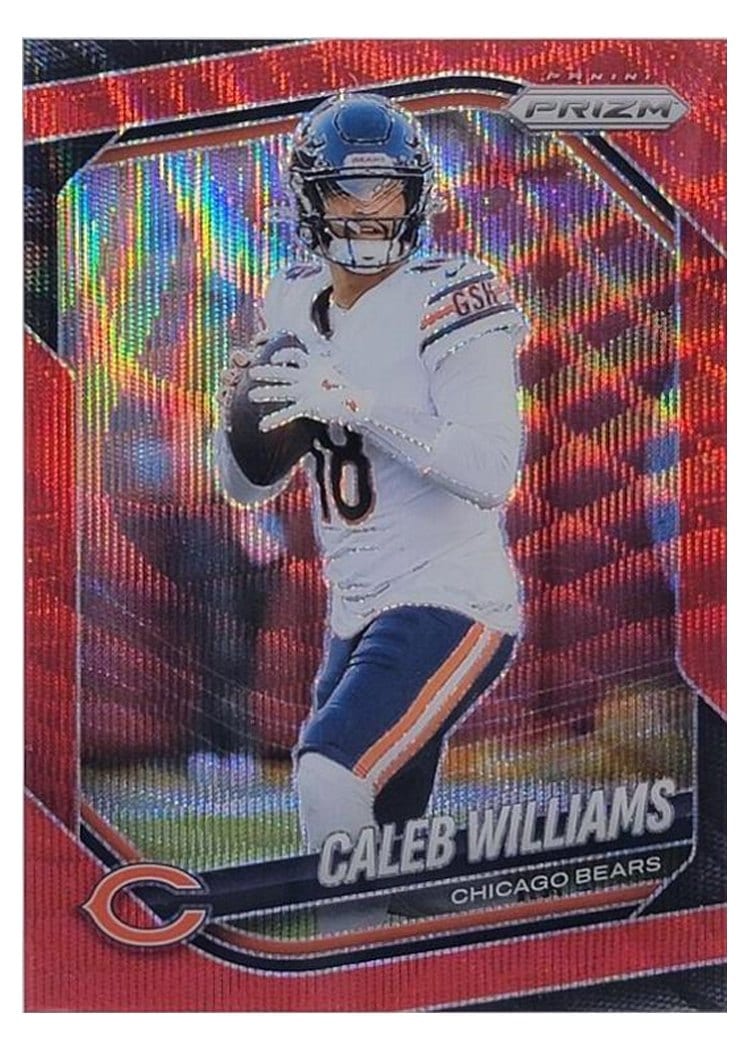 2025 Panini Prizm Base Set Caleb Williams #124 card