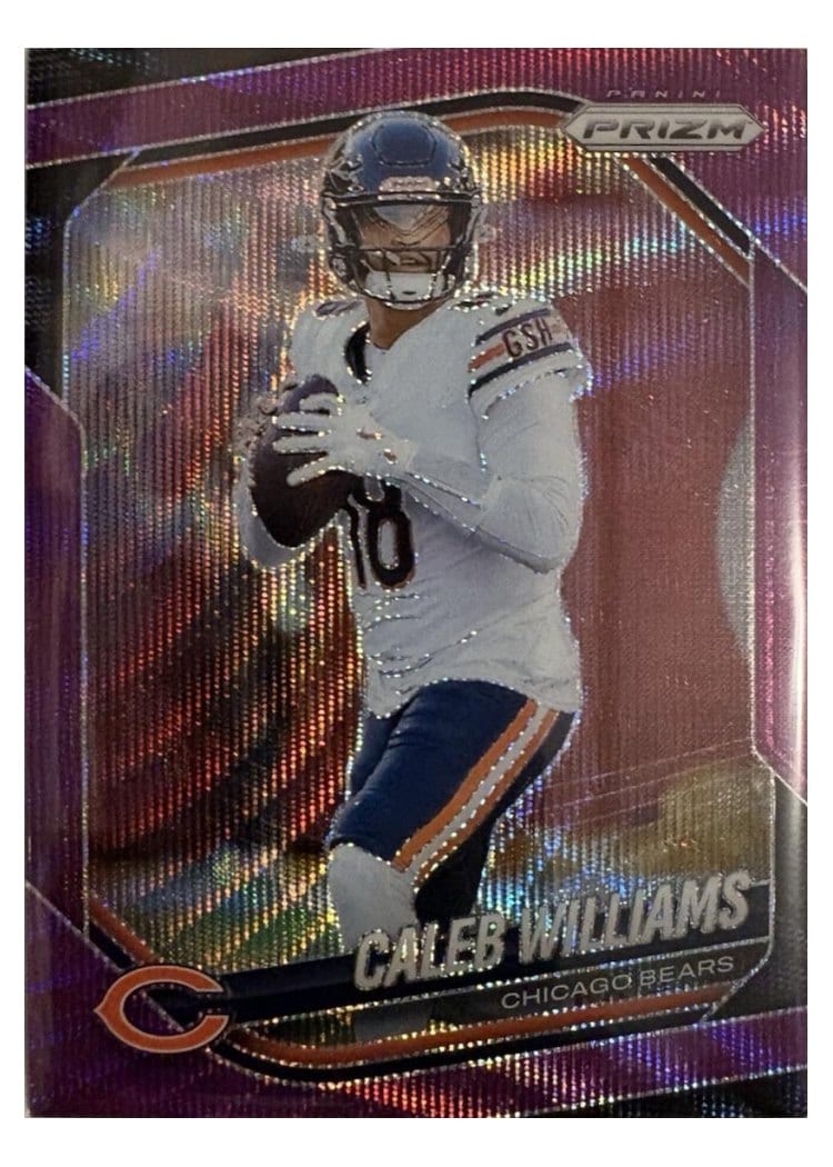 2025 Panini Prizm Base Set Caleb Williams #124 card