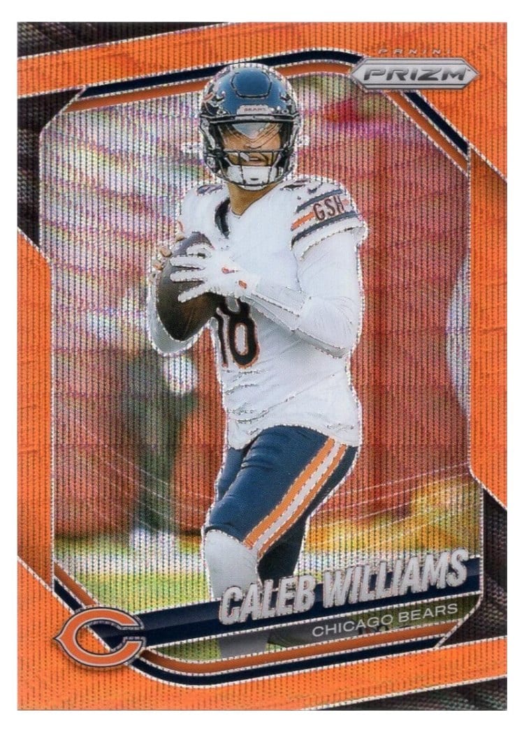 2025 Panini Prizm Base Set Caleb Williams #124 card