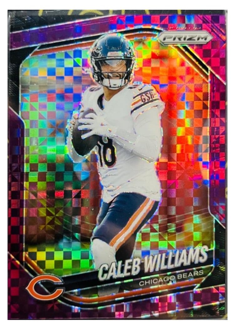 2025 Panini Prizm Base Set Caleb Williams #124 card