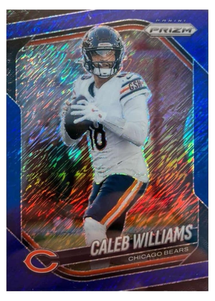 2025 Panini Prizm Base Set Caleb Williams #124 card
