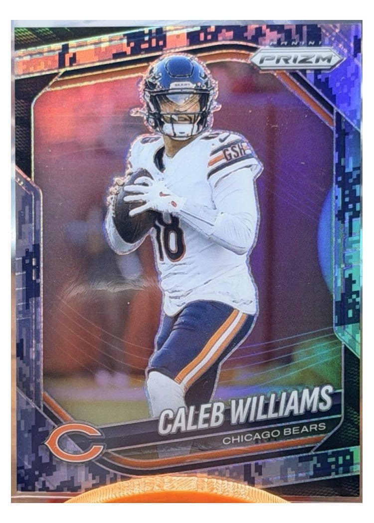 2025 Panini Prizm Base Set Caleb Williams #124 card