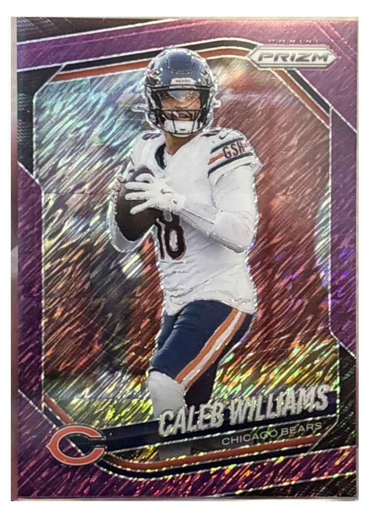 2025 Panini Prizm Base Set Caleb Williams #124 card
