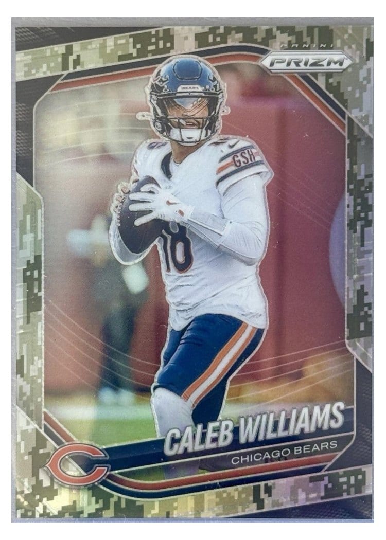 2025 Panini Prizm Base Set Caleb Williams #124 card