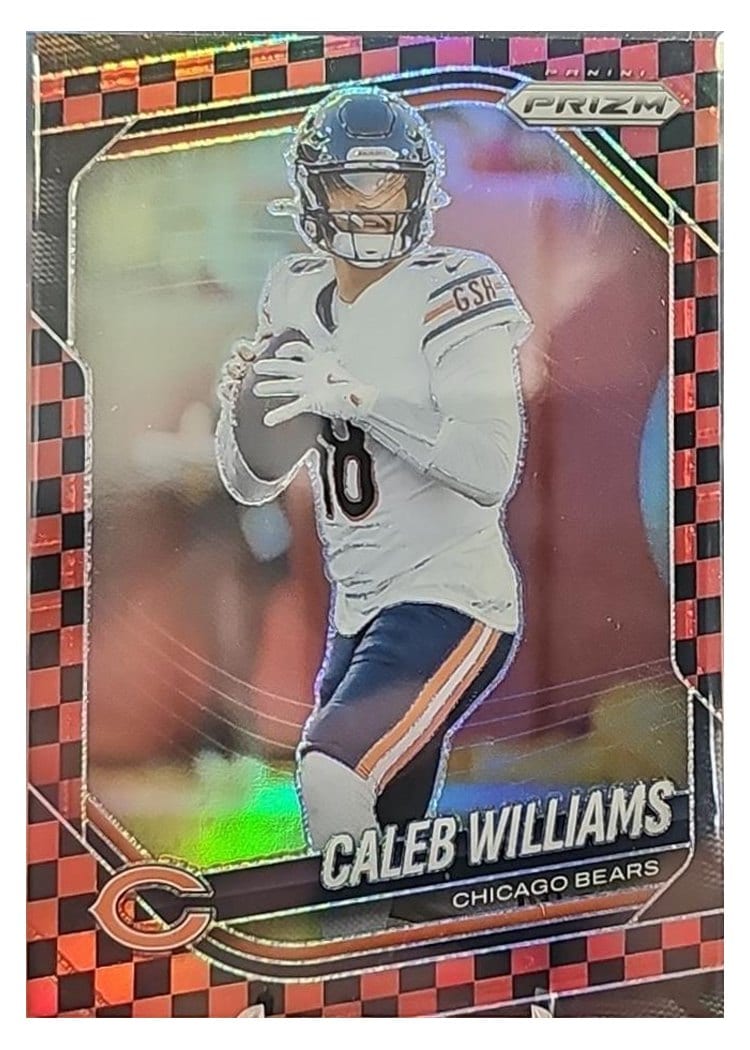 2025 Panini Prizm Base Set Caleb Williams #124 card