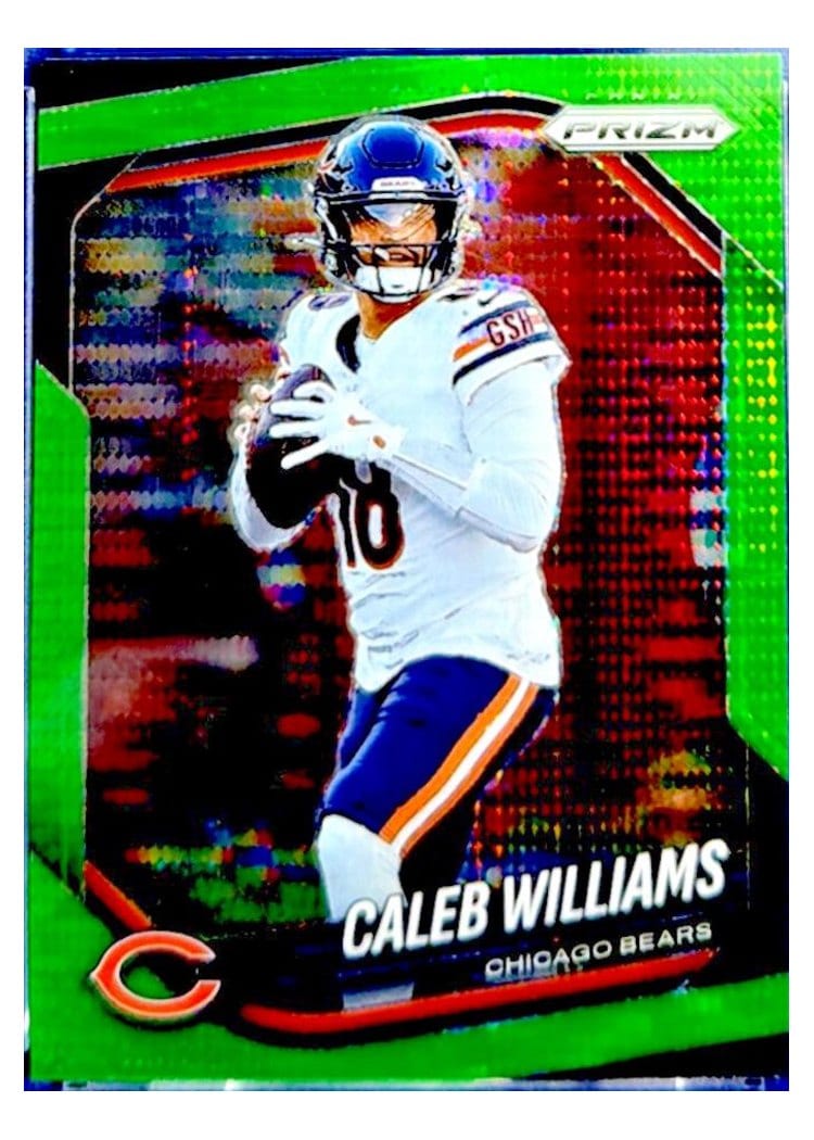 2025 Panini Prizm Base Set Caleb Williams #124 card