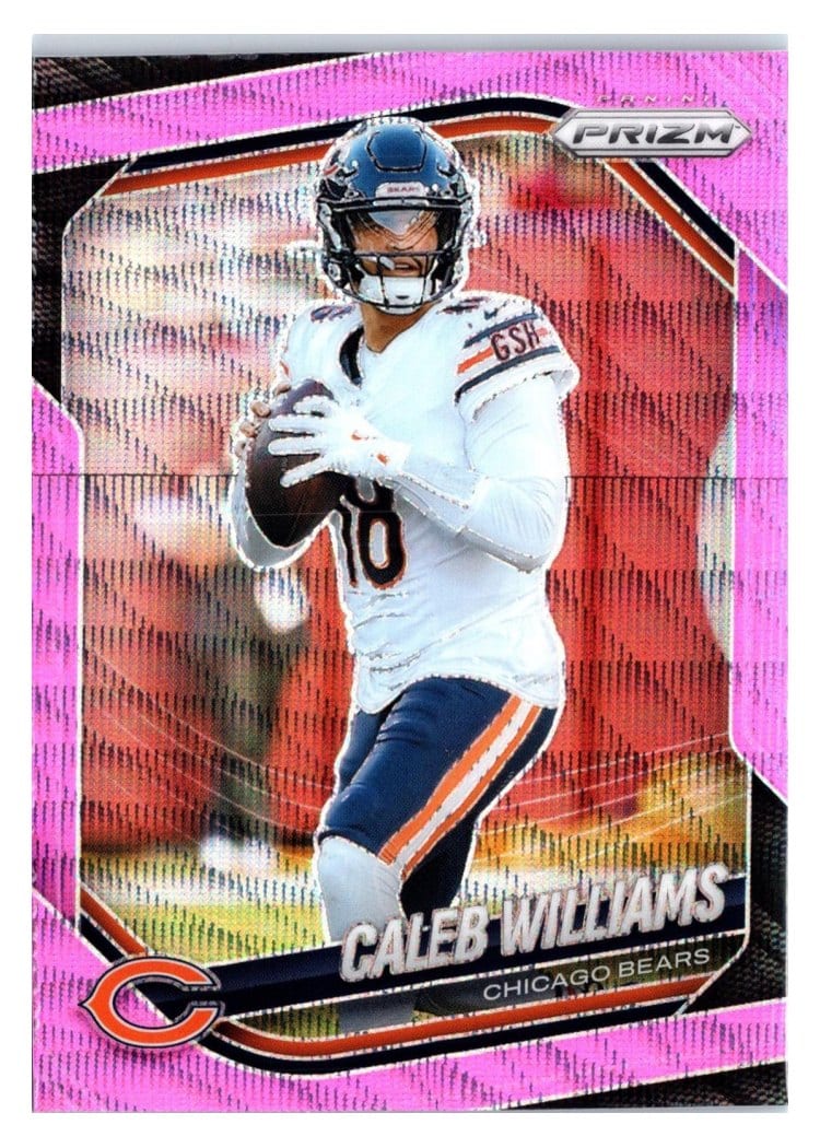 2025 Panini Prizm Base Set Caleb Williams #124 card