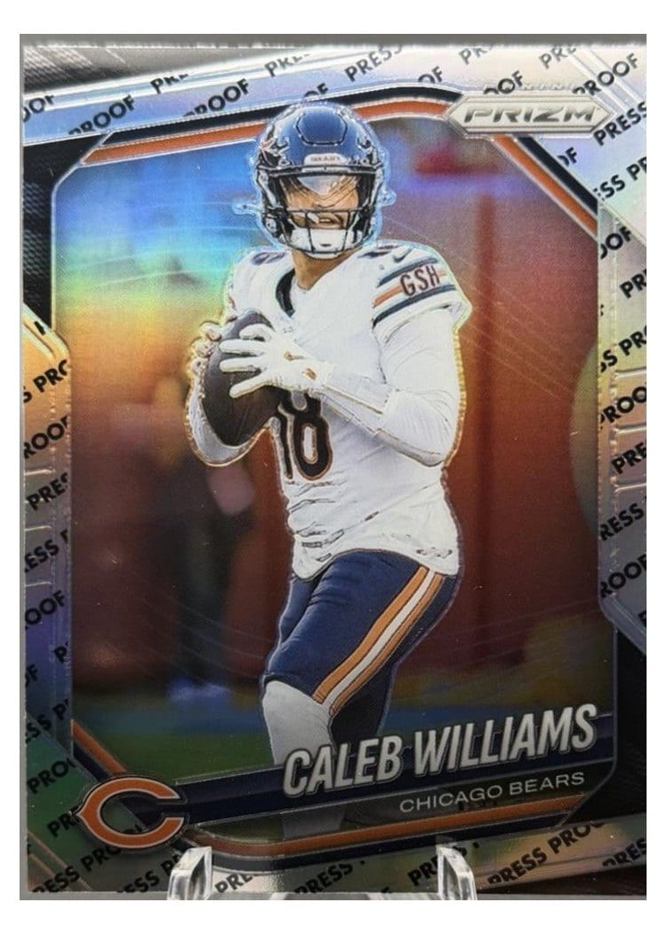 2025 Panini Prizm Base Set Caleb Williams #124 card