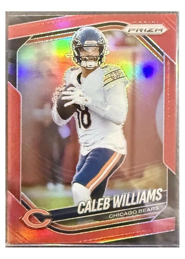 2025 Panini Prizm Base Set Caleb Williams #124 card