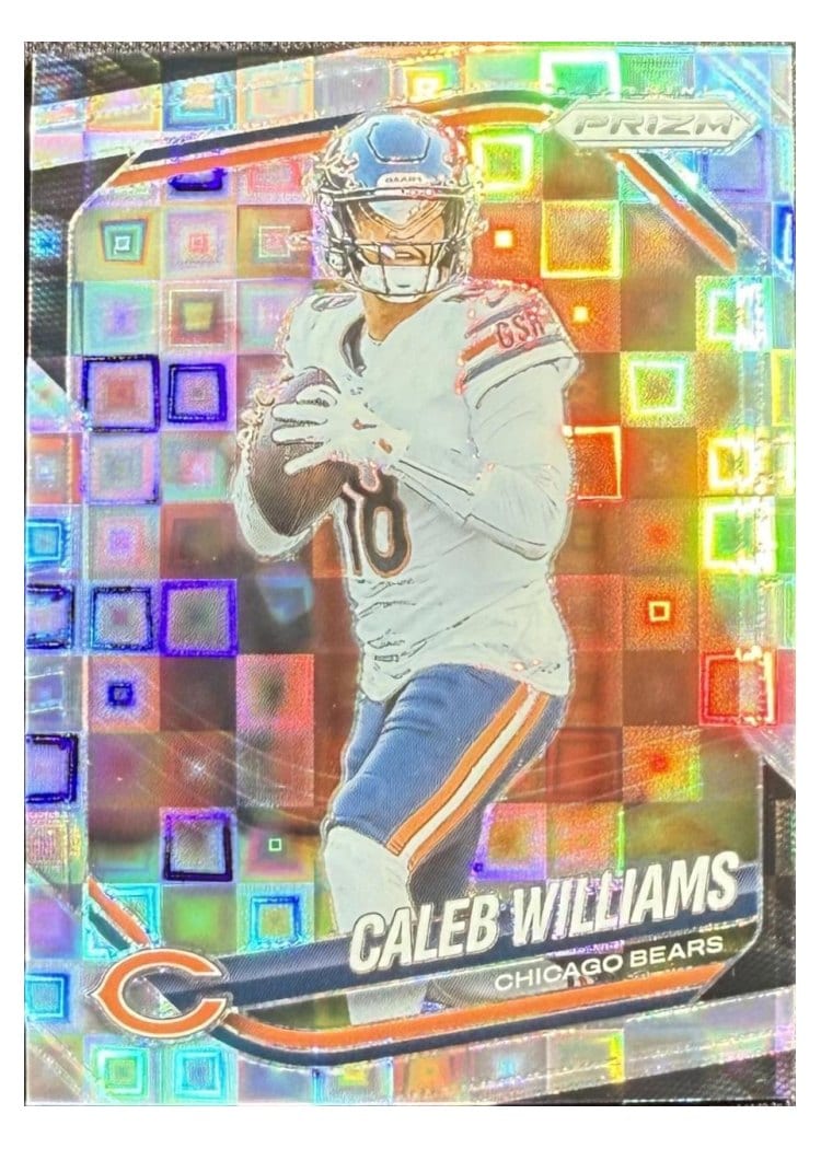 2025 Panini Prizm Base Set Caleb Williams #124 card