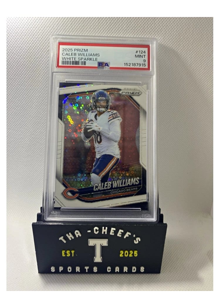 2025 Panini Prizm Base Set Caleb Williams #124 card