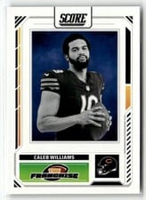 2025 Score The Franchise Caleb Williams #6 card