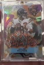 2025 Topps Chrome Urban Legends Caleb Williams #UL-4 card
