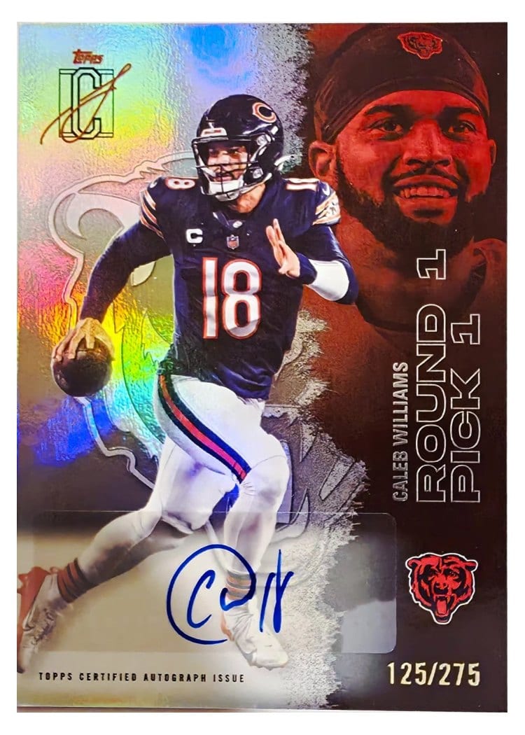 2025 Topps Signature Class Base Set Caleb Williams #11 card