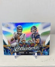 2024 Topps Chrome Cosmic Star Clusters Caleb Williams / CJ Stroud #SCL-11