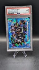 2025 Donruss Optic Best Tuddys Caleb Williams/Rome Odunze #8 card