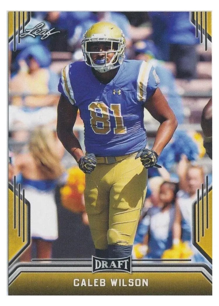 2019 Leaf Draft Caleb Wilson #8 card