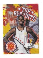 2025 Topps Chrome McDonald's All American Top Recruits Caleb Wilson #TP-10