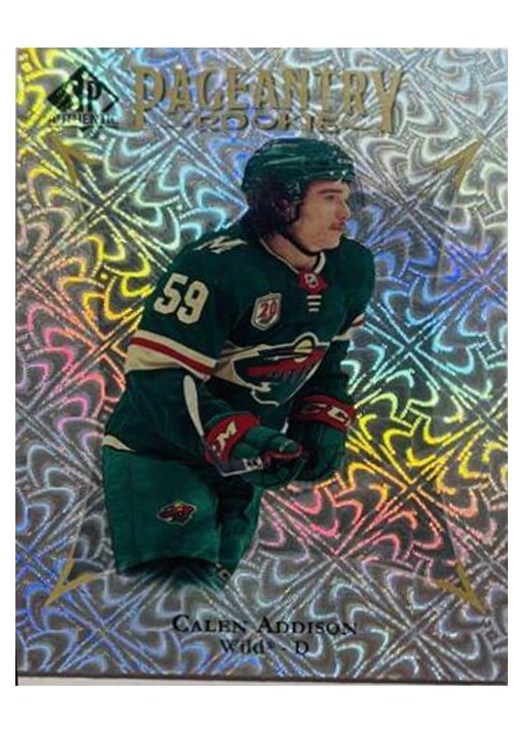 2021-22 SP Authentic Pageantry Calen Addison #P-67 card