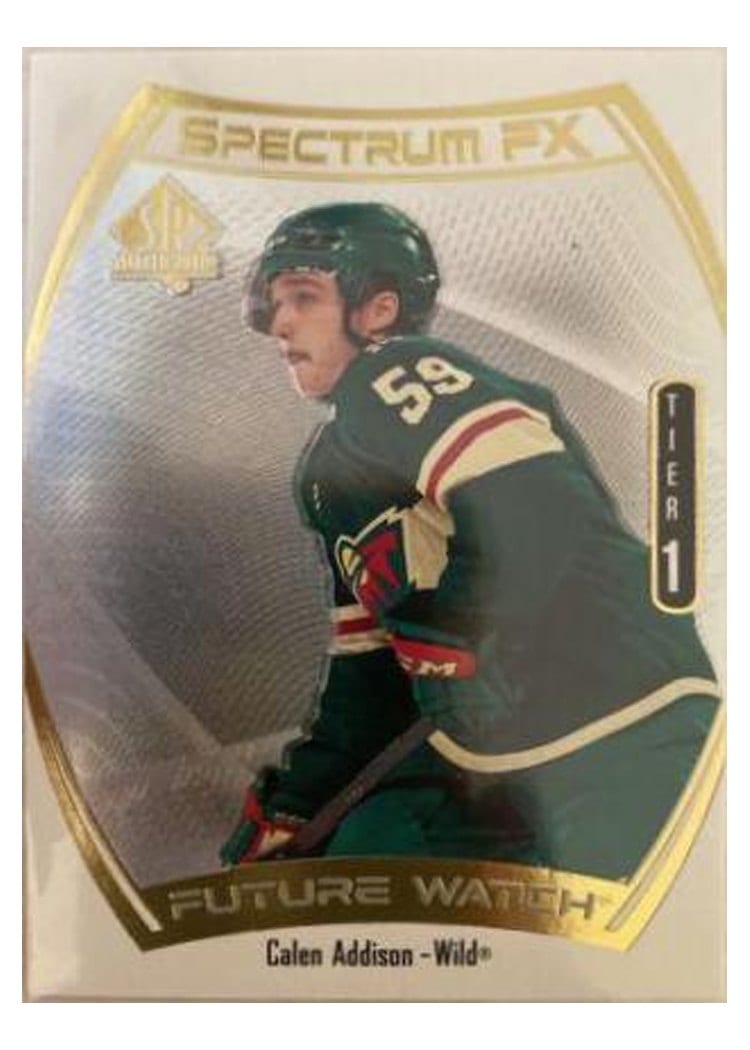 2021-22 SP Authentic Spectrum FX Calen Addison #S-41 card