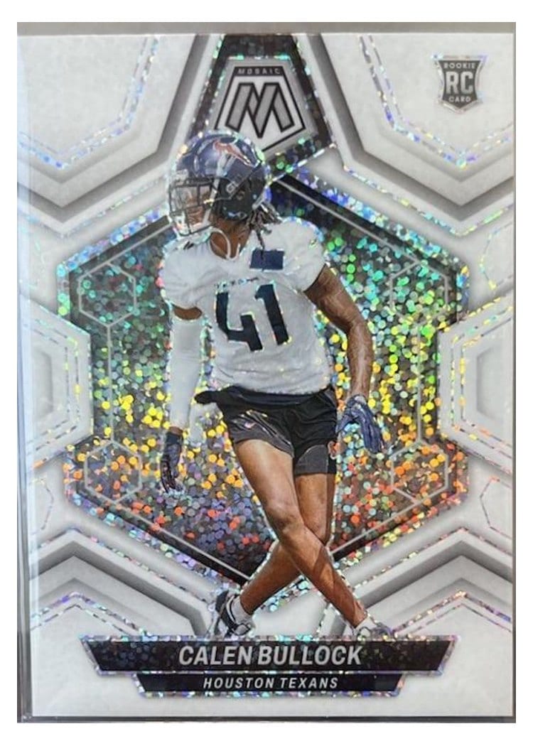 2024 Panini Mosaic Base Set Calen Bullock White Sparkle #365 card