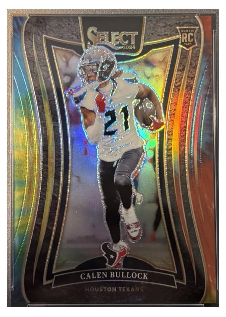 2024 Panini Select Base Set Calen Bullock Tie-Dye Prizm #328 card