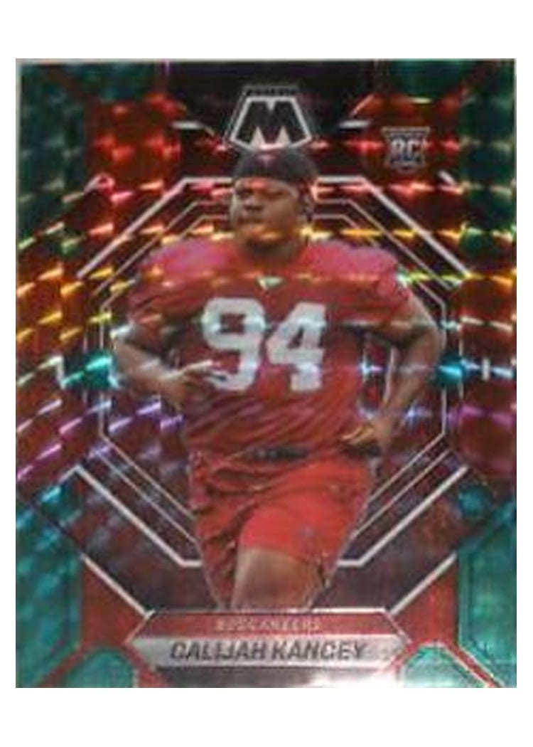 2023 Panini Mosaic Base Set Calijah Kancey #293 card
