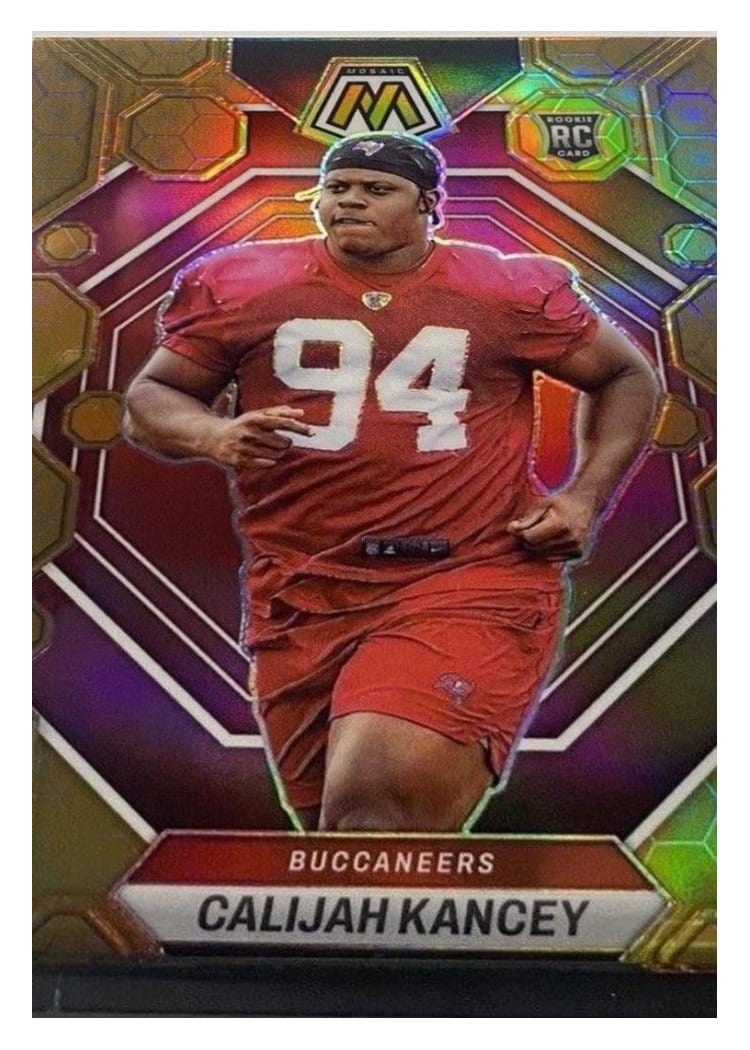 2023 Panini Mosaic Base Set Calijah Kancey Honeycomb #293 card