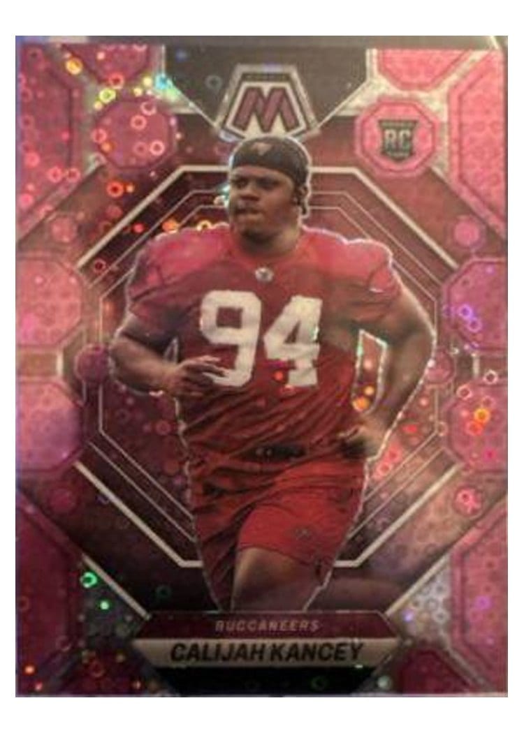 2023 Panini Mosaic Base Set Calijah Kancey No Huddle Pink #293 card