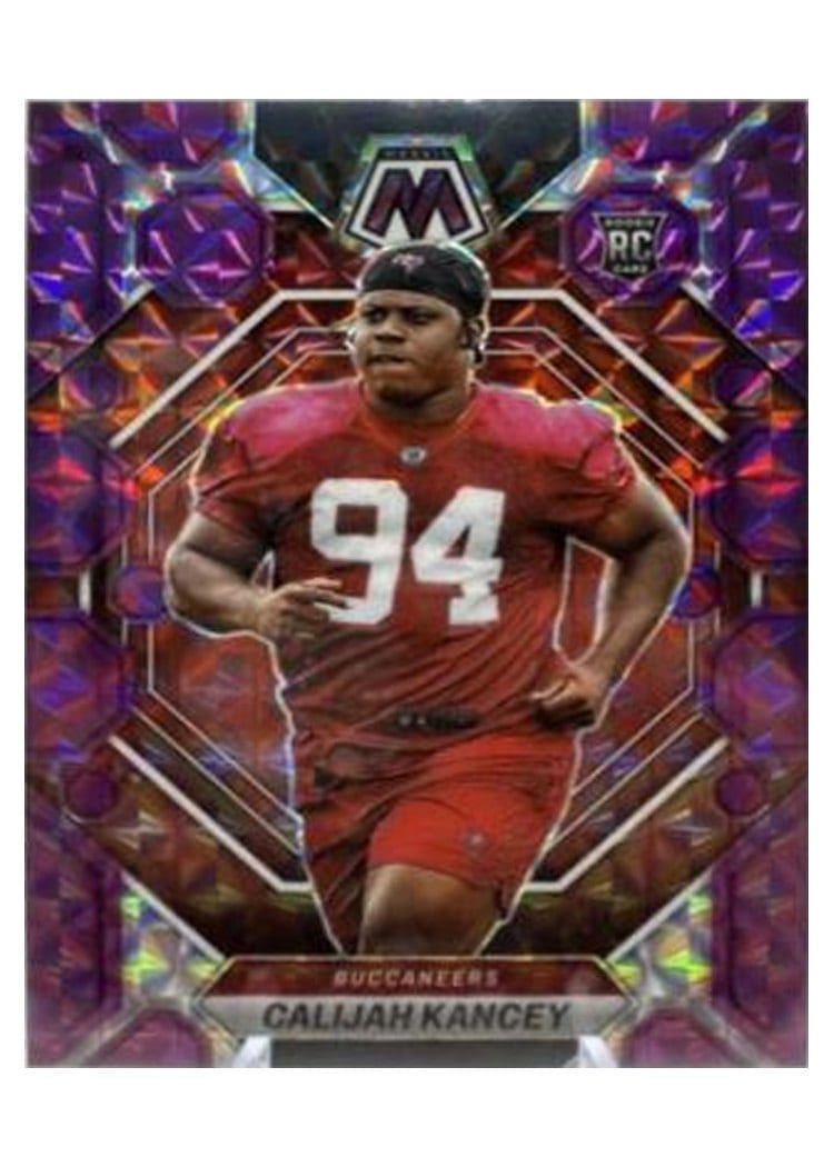 2023 Panini Mosaic Base Set Calijah Kancey Purple #293 card