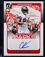 2024 Donruss Signature Marks Calijah Kancey #SMA-CKA card