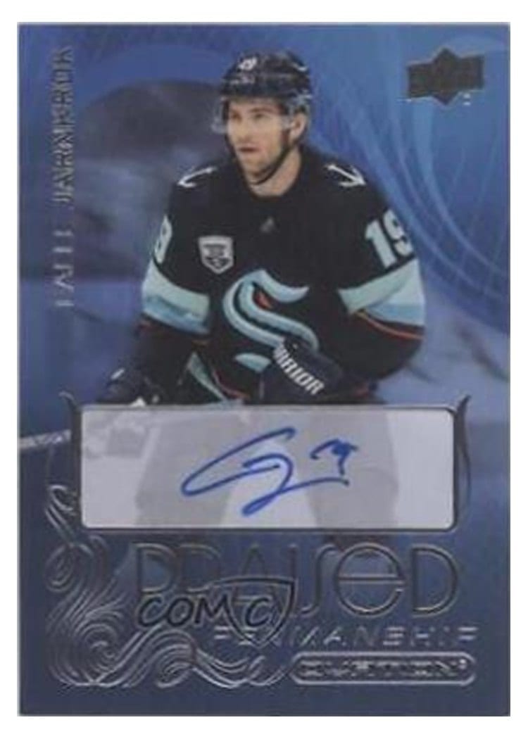 2021-22 Upper Deck Ovation Praised Penmanship Calle Jarnkrok #PP-CJ card