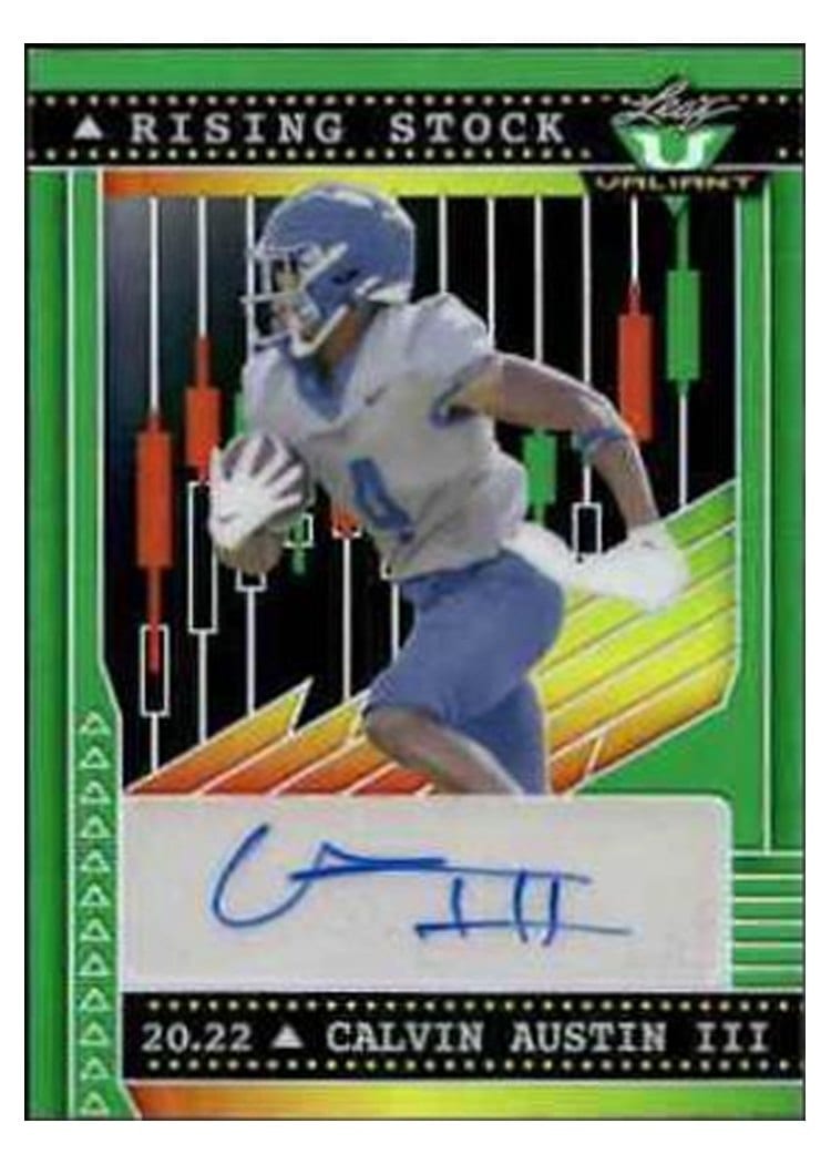 2022 Panini Prizm Base Set Calvin Austin III #338 card