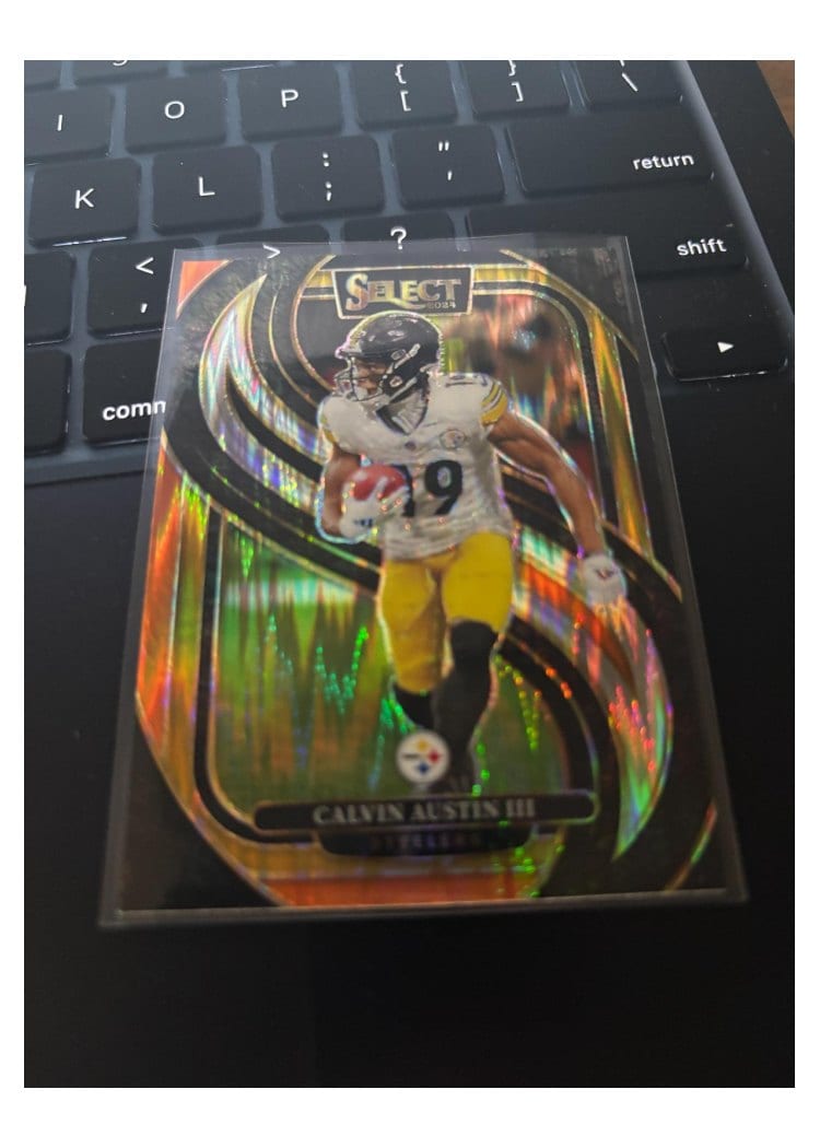 2024 Panini Select Base Set Calvin Austin III #133 card