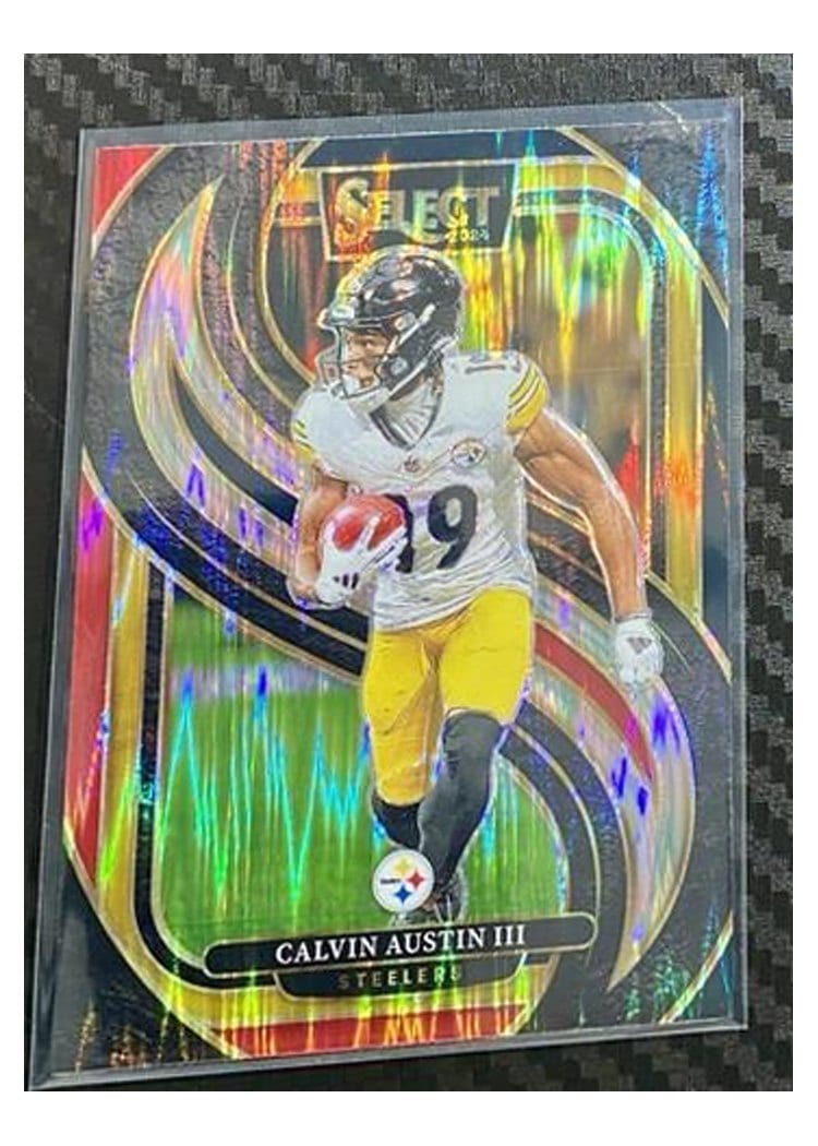 2024 Panini Select Base Set Calvin Austin III #133 card