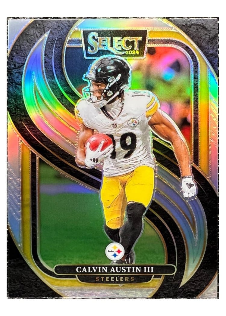 2024 Panini Select Base Set Calvin Austin III #133 card