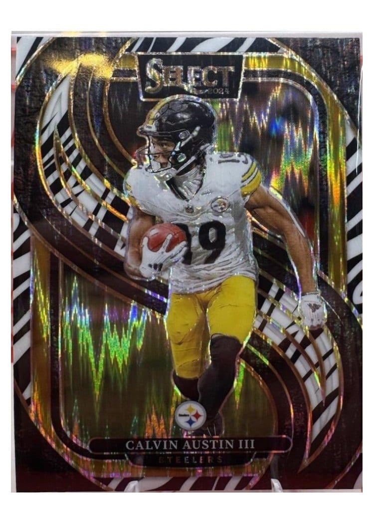 2024 Panini Select Base Set Calvin Austin III #133 card